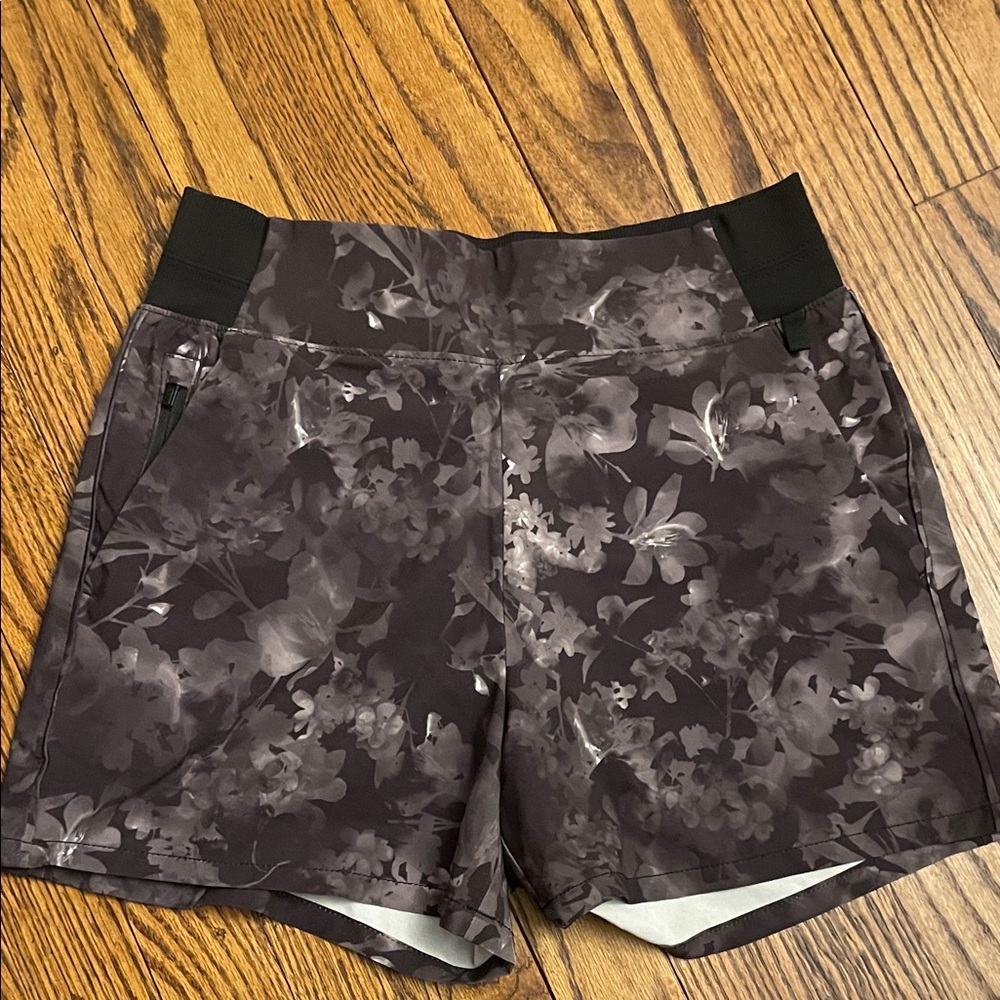 Athleta Floral Patterned Shorts